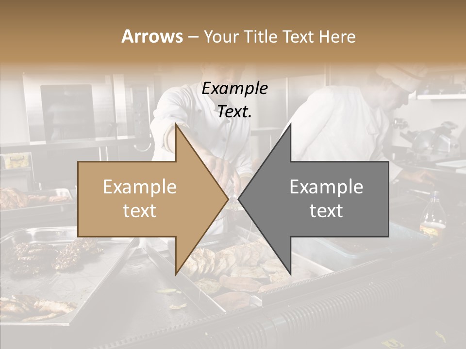 Profession Meat Course PowerPoint Template