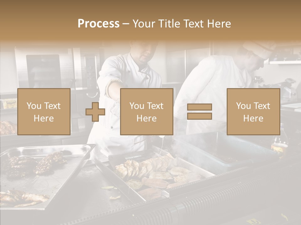 Profession Meat Course PowerPoint Template