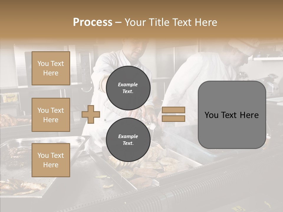 Profession Meat Course PowerPoint Template