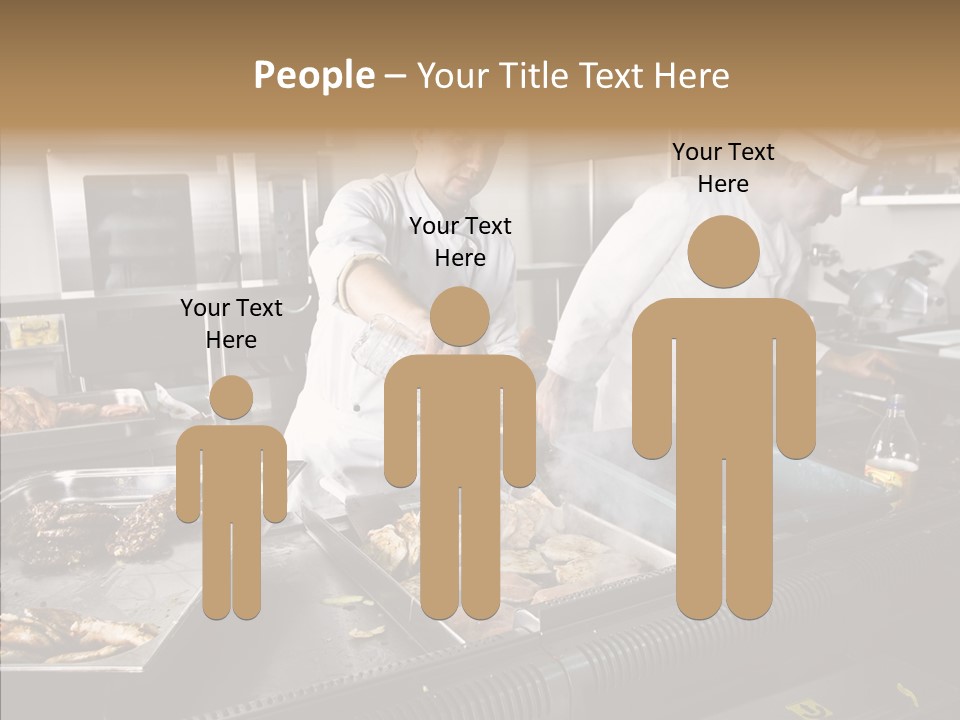 Profession Meat Course PowerPoint Template