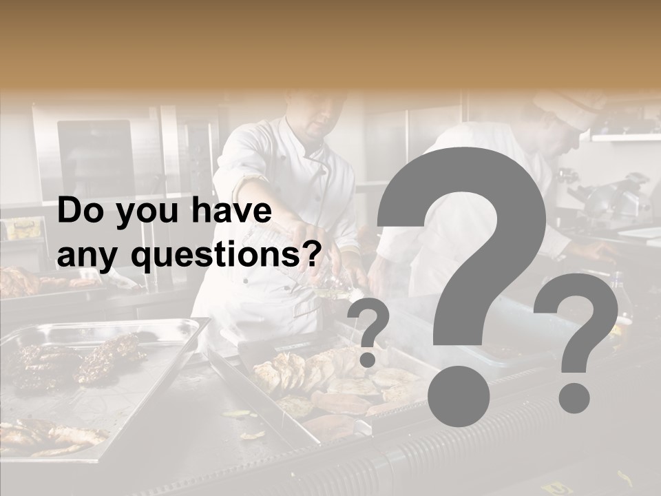 Profession Meat Course PowerPoint Template