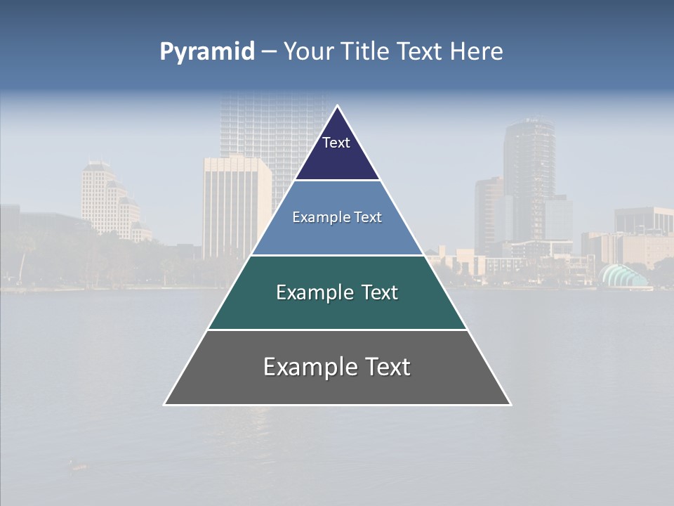 Reflect Office Park PowerPoint Template