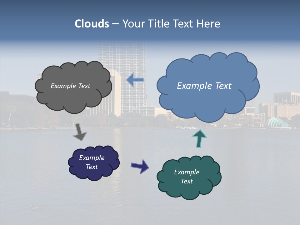 Reflect Office Park PowerPoint Template