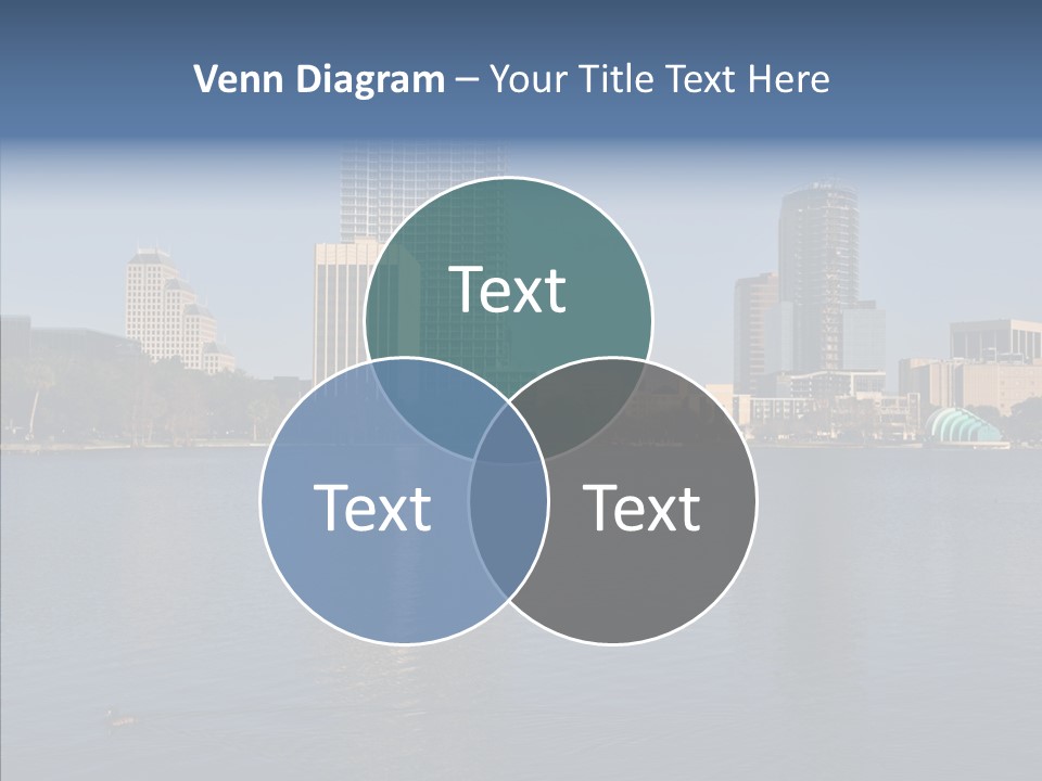 Reflect Office Park PowerPoint Template