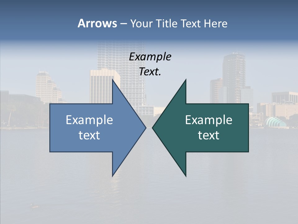 Reflect Office Park PowerPoint Template