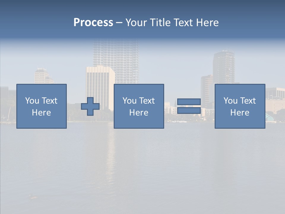Reflect Office Park PowerPoint Template