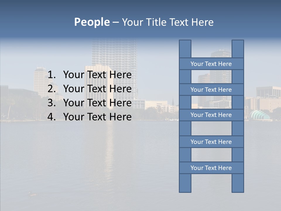 Reflect Office Park PowerPoint Template