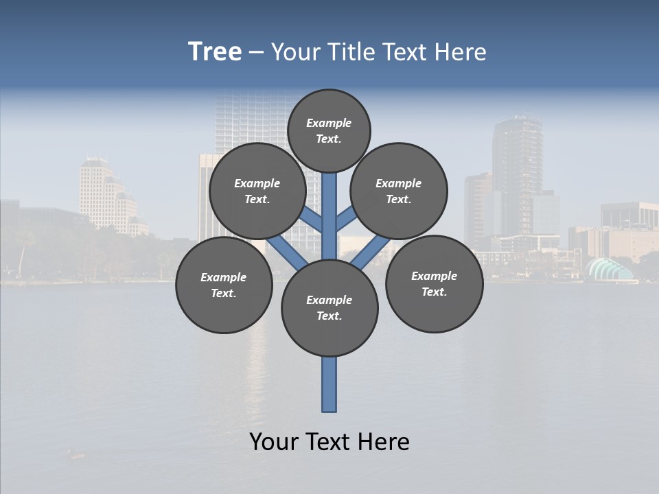 Reflect Office Park PowerPoint Template