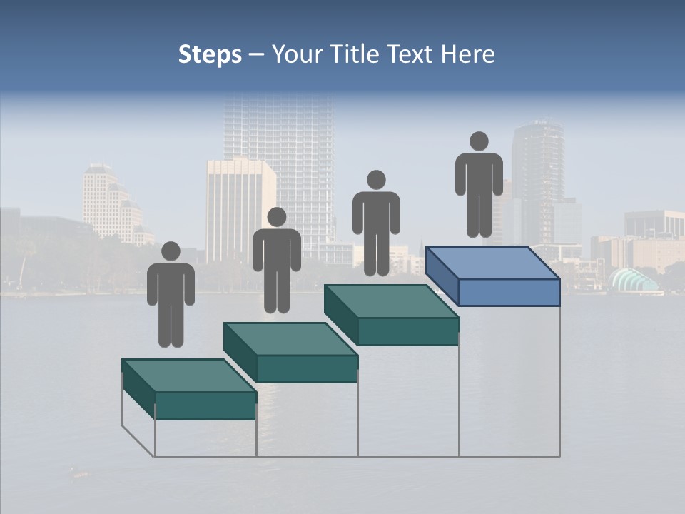 Reflect Office Park PowerPoint Template