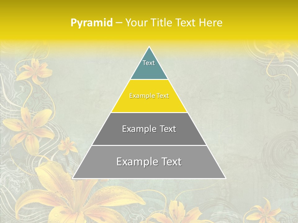 Stained Middle White PowerPoint Template