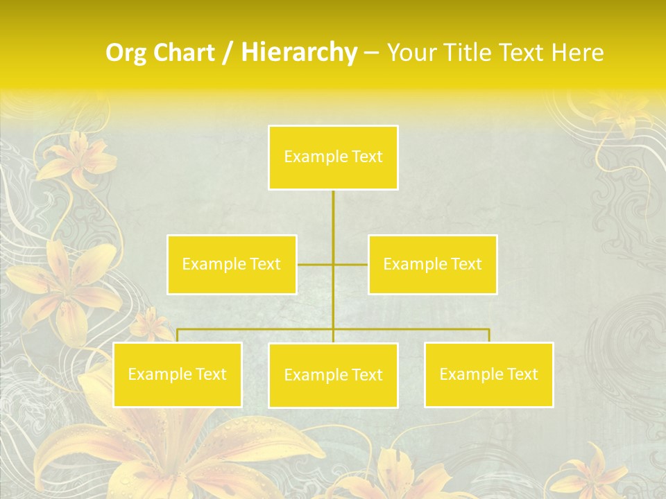 Stained Middle White PowerPoint Template