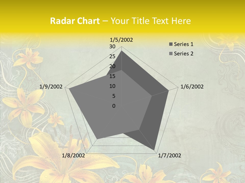 Stained Middle White PowerPoint Template