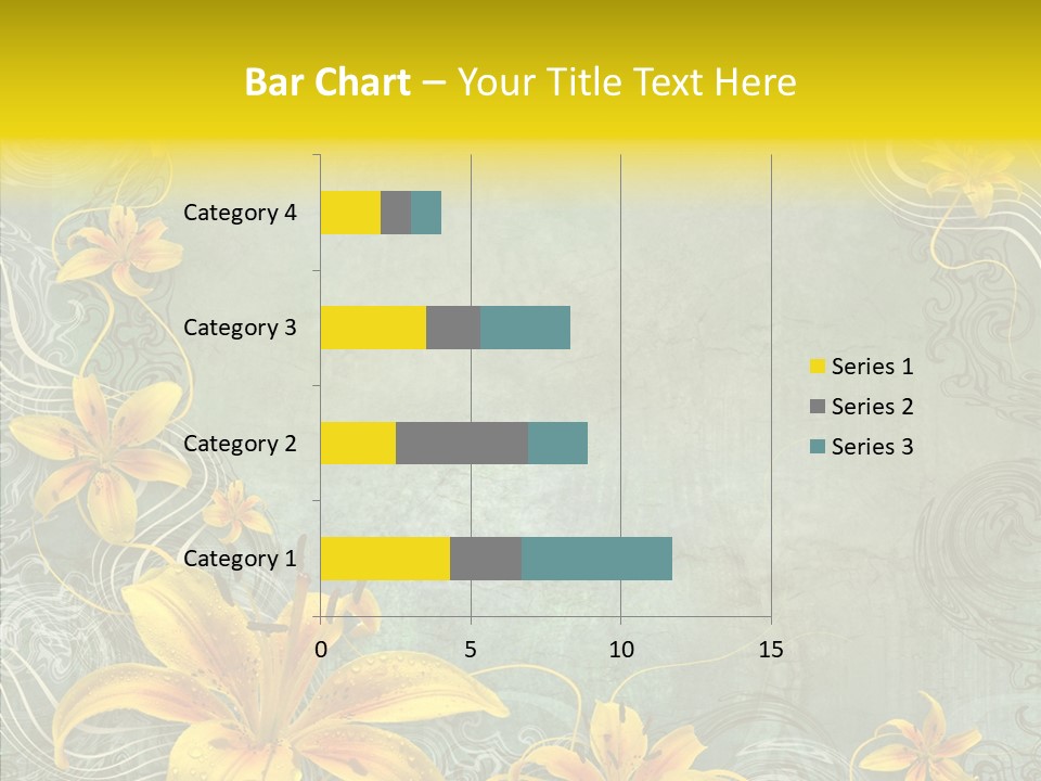 Stained Middle White PowerPoint Template