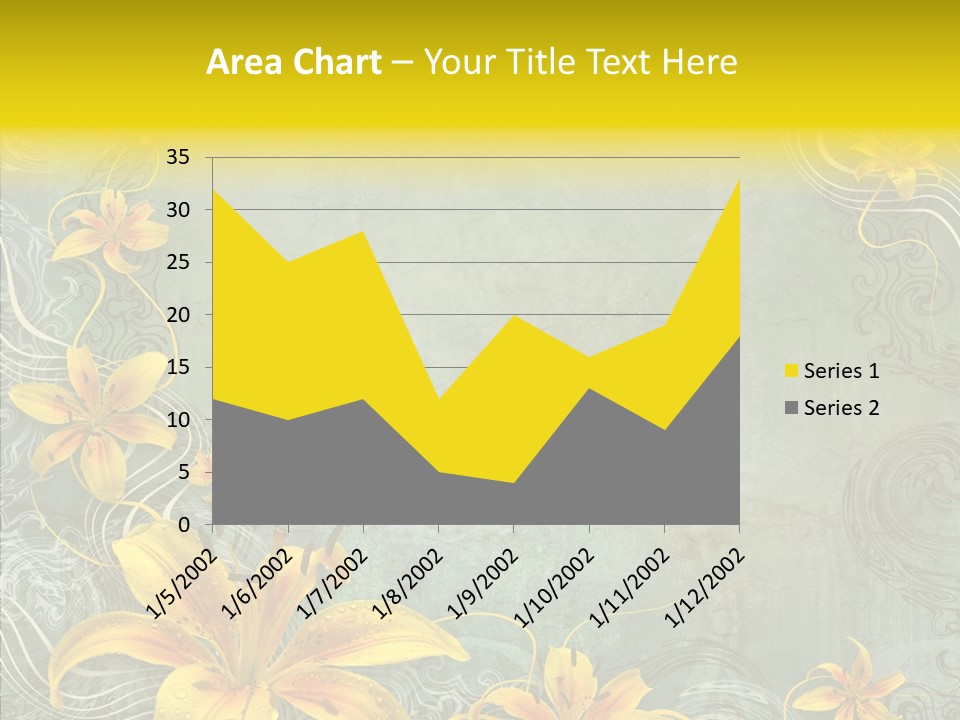 Stained Middle White PowerPoint Template