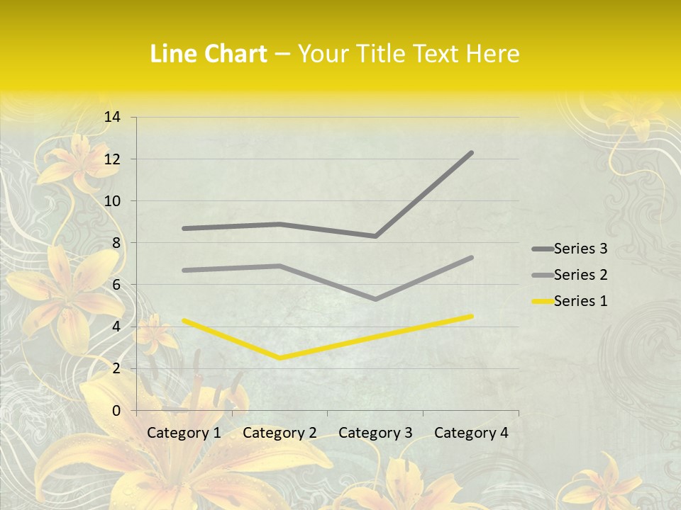 Stained Middle White PowerPoint Template