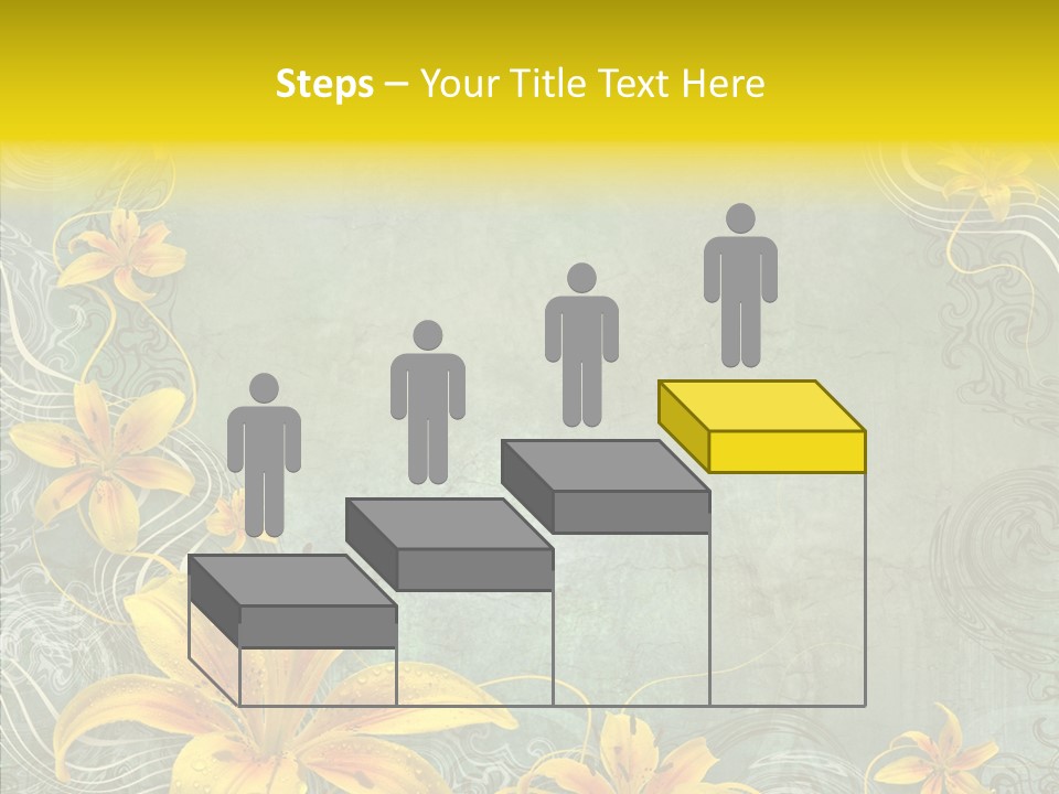 Stained Middle White PowerPoint Template