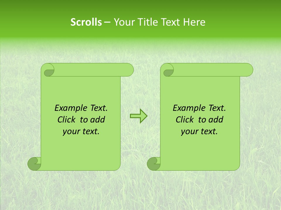 Room Toon Office PowerPoint Template