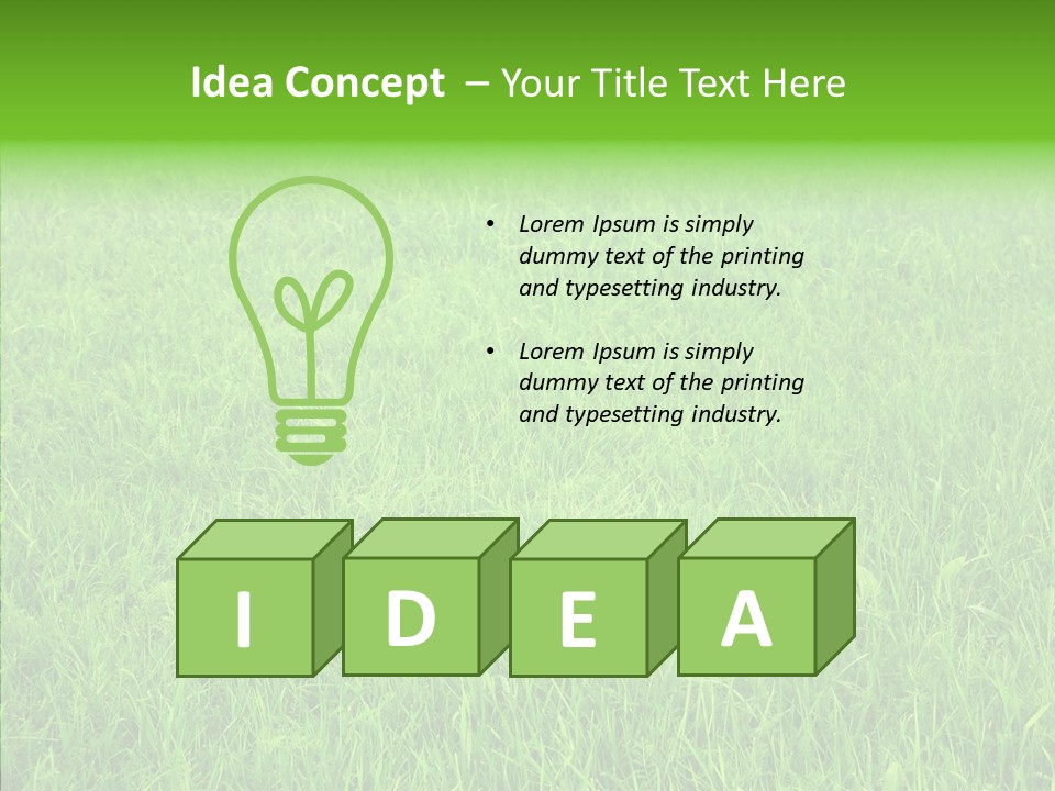 Room Toon Office PowerPoint Template