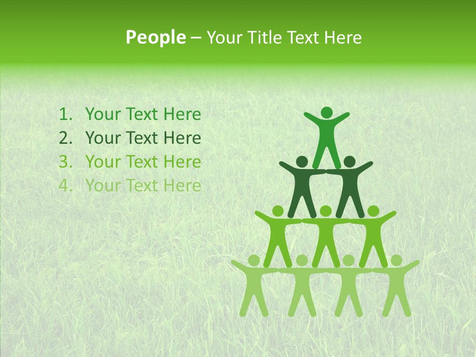 Room Toon Office PowerPoint Template