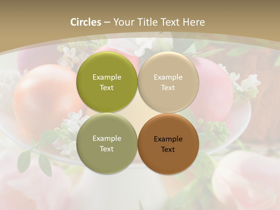 Cake Baked Holiday PowerPoint Template