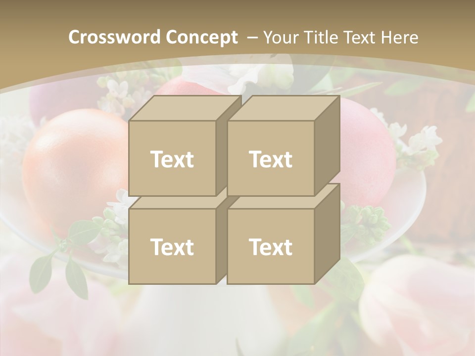 Cake Baked Holiday PowerPoint Template