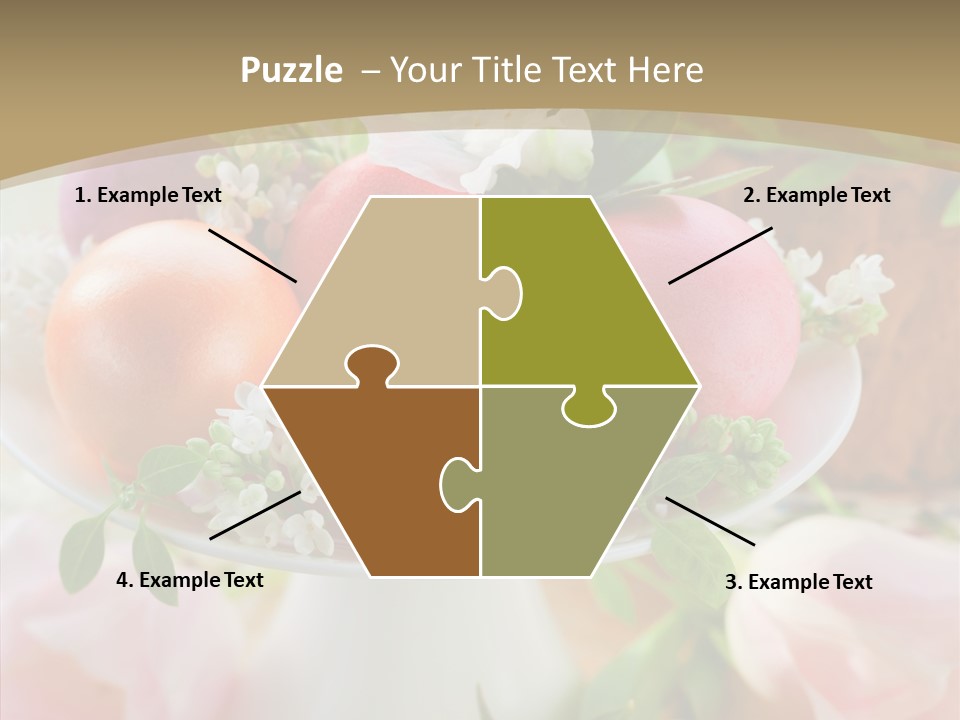 Cake Baked Holiday PowerPoint Template