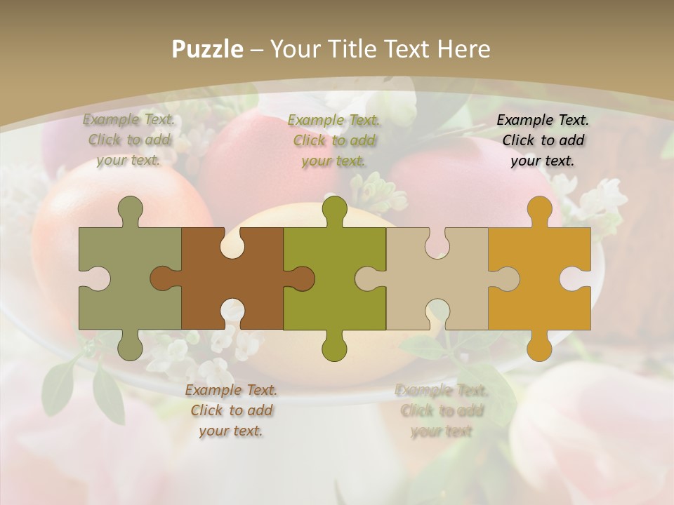 Cake Baked Holiday PowerPoint Template