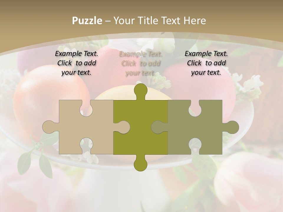 Cake Baked Holiday PowerPoint Template