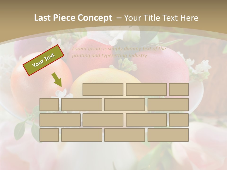 Cake Baked Holiday PowerPoint Template