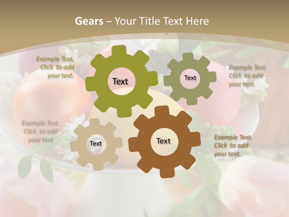 Cake Baked Holiday PowerPoint Template