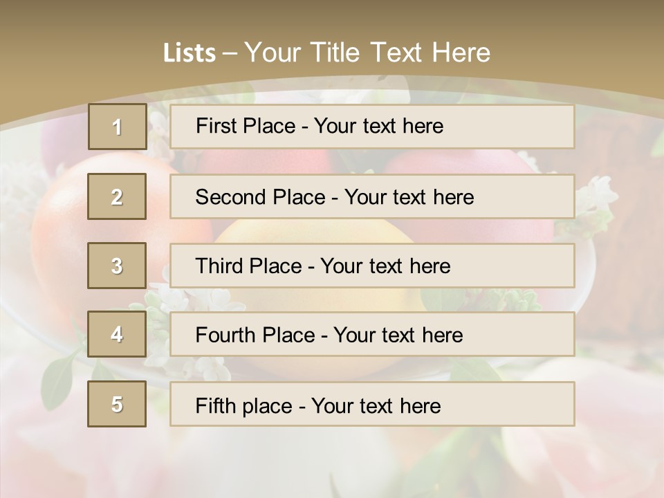 Cake Baked Holiday PowerPoint Template