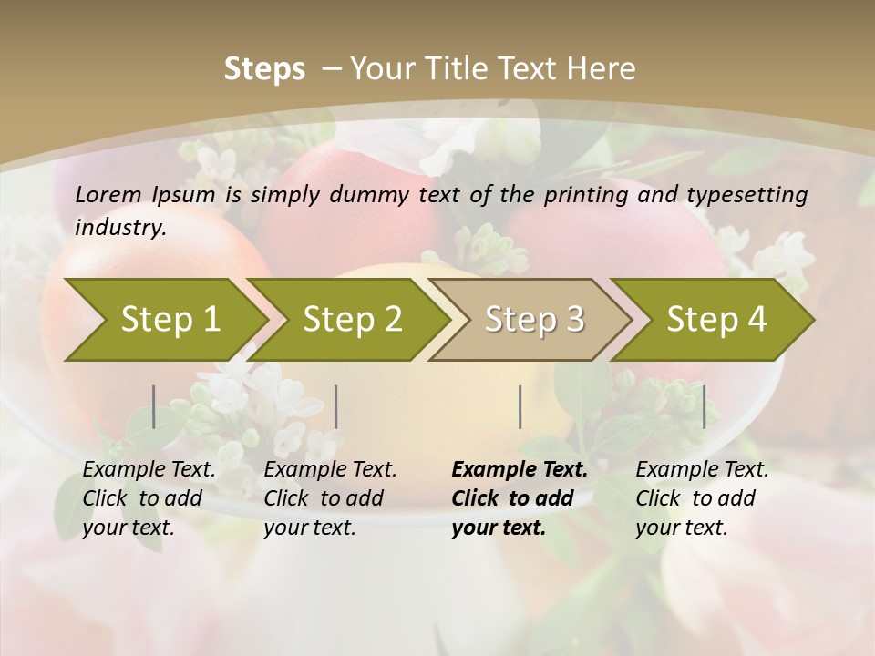Cake Baked Holiday PowerPoint Template