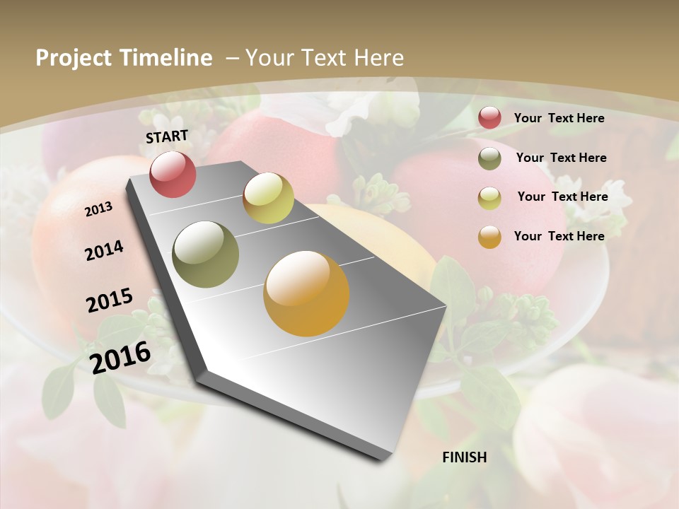 Cake Baked Holiday PowerPoint Template