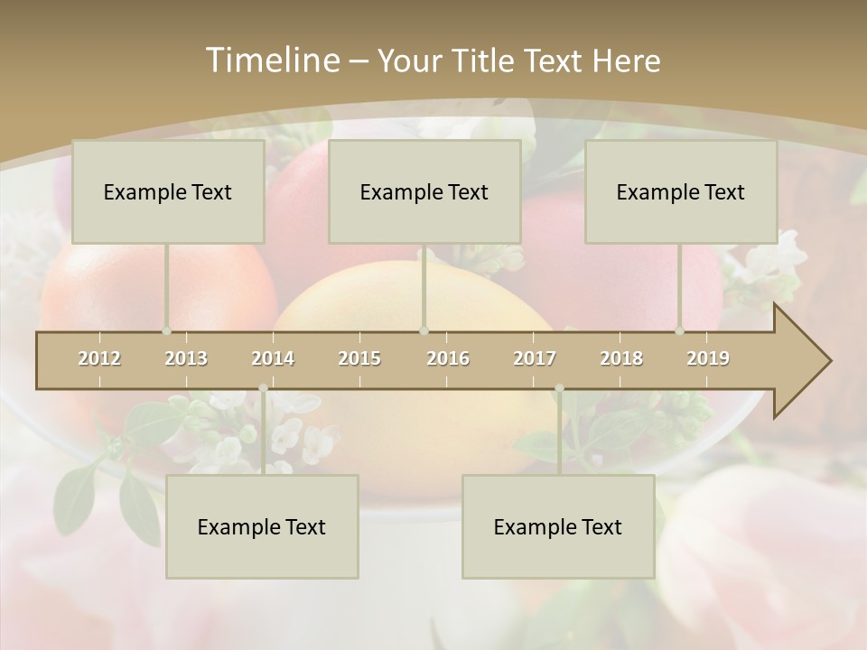 Cake Baked Holiday PowerPoint Template