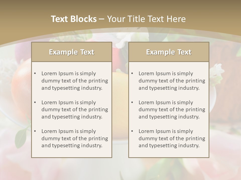 Cake Baked Holiday PowerPoint Template