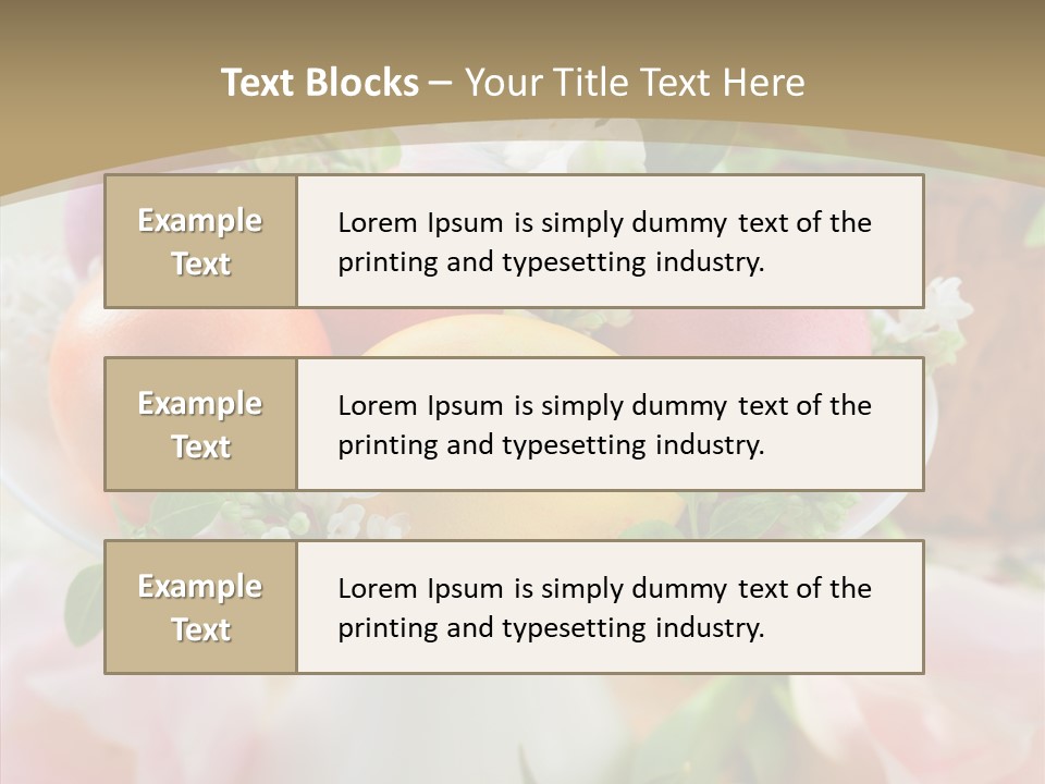 Cake Baked Holiday PowerPoint Template