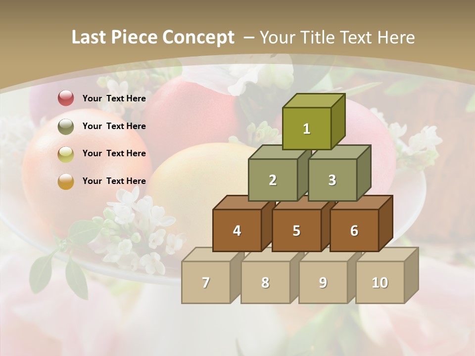 Cake Baked Holiday PowerPoint Template