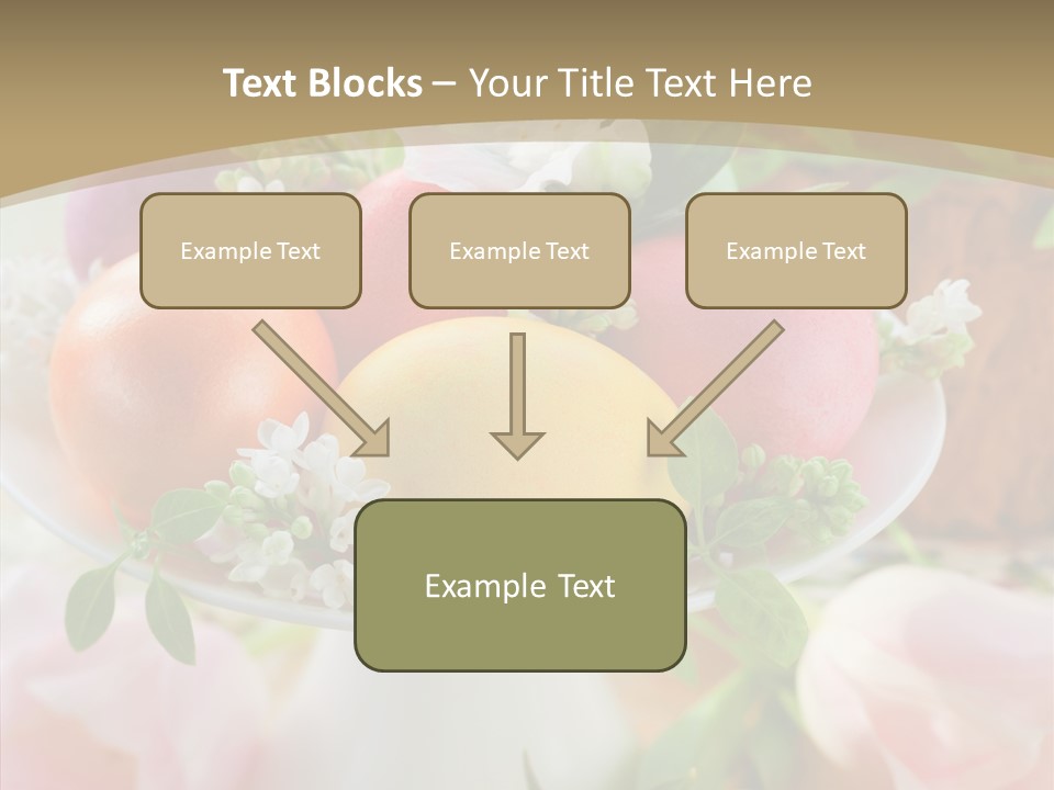 Cake Baked Holiday PowerPoint Template