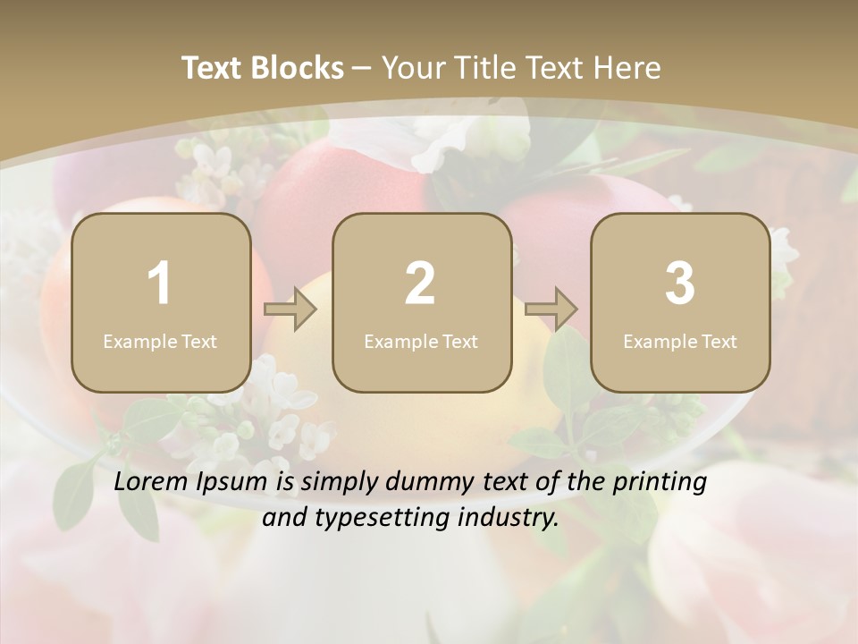 Cake Baked Holiday PowerPoint Template