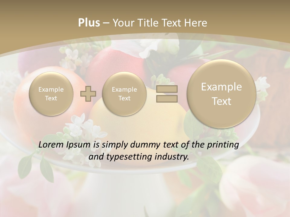 Cake Baked Holiday PowerPoint Template