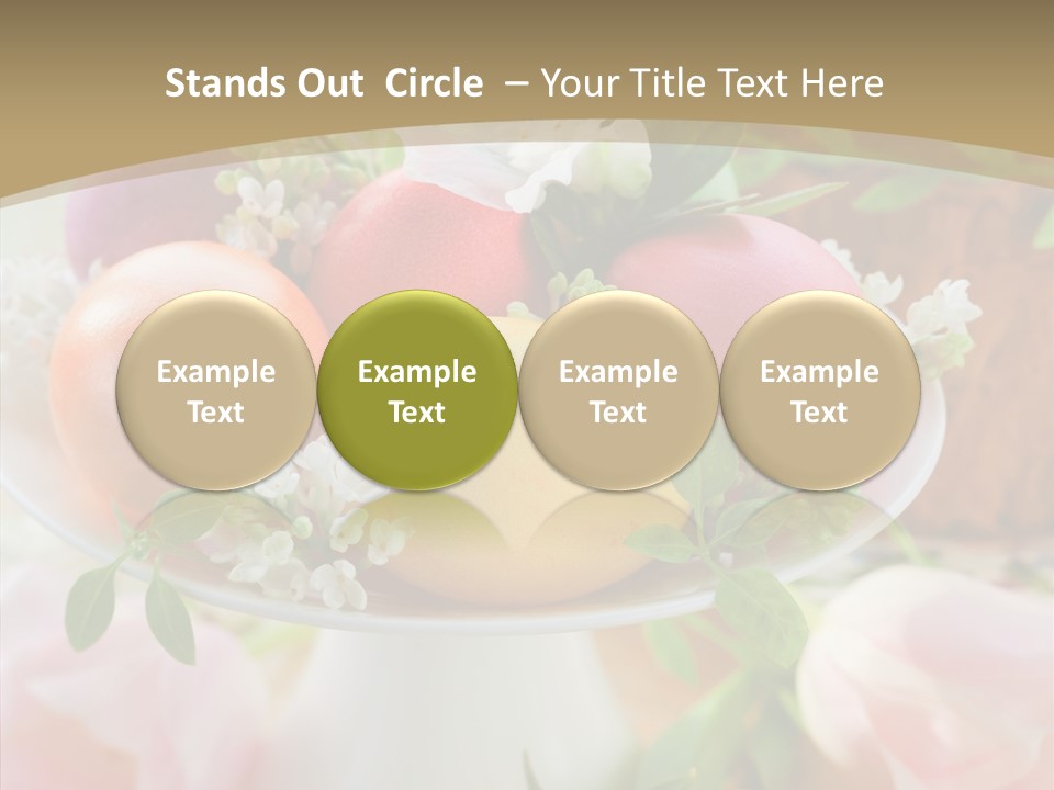 Cake Baked Holiday PowerPoint Template