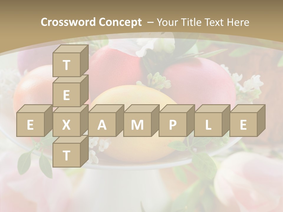 Cake Baked Holiday PowerPoint Template