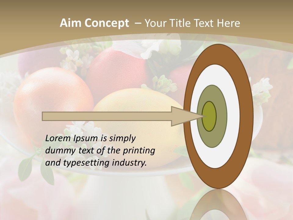 Cake Baked Holiday PowerPoint Template