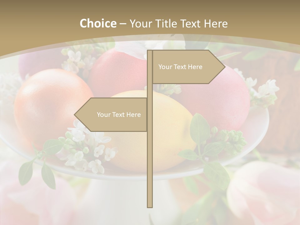 Cake Baked Holiday PowerPoint Template