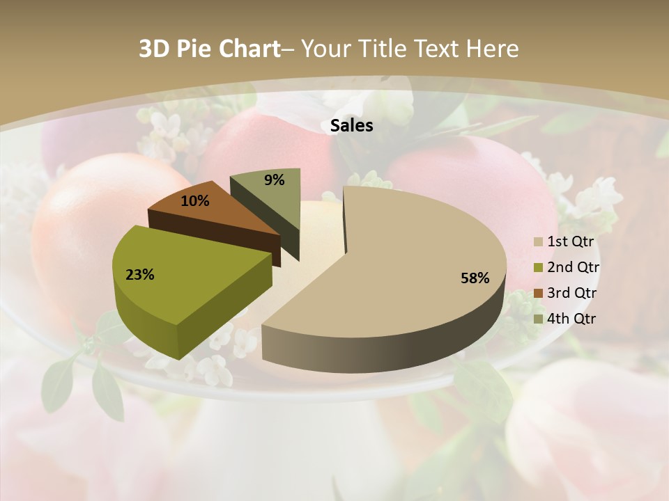 Cake Baked Holiday PowerPoint Template