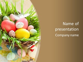 Celebration Background Macro PowerPoint Template