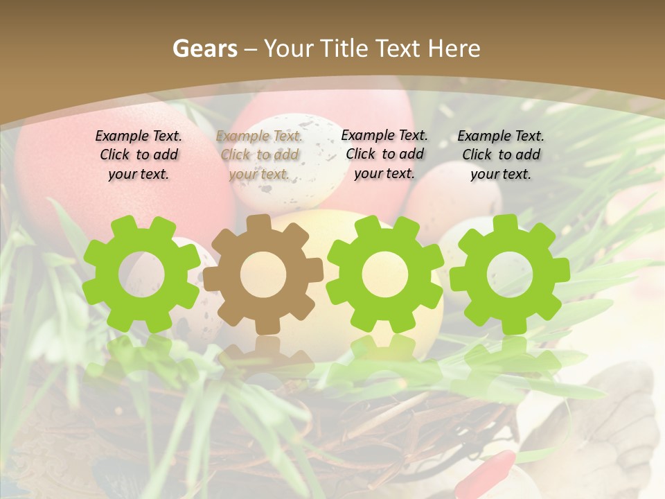 Celebration Background Macro PowerPoint Template