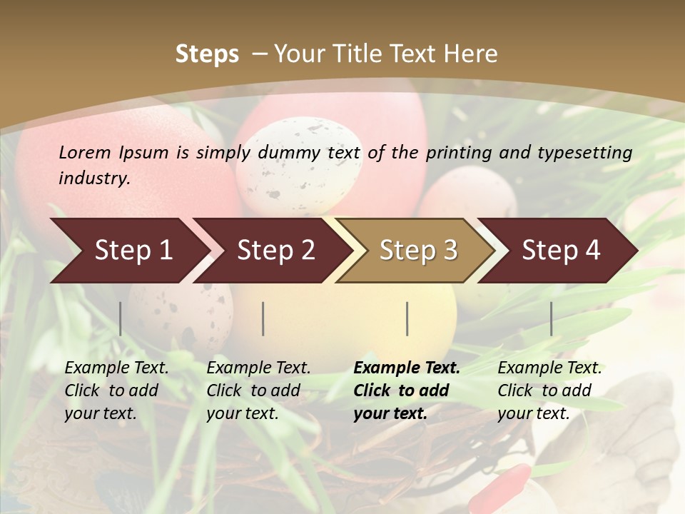 Celebration Background Macro PowerPoint Template