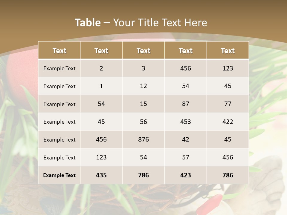 Celebration Background Macro PowerPoint Template