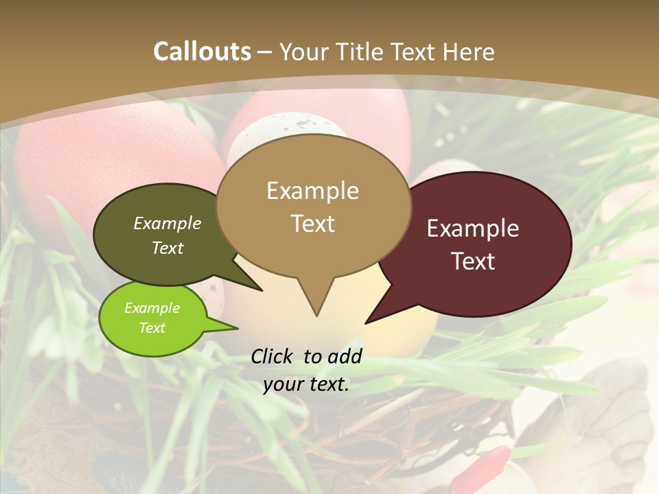 Celebration Background Macro PowerPoint Template